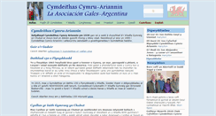 Desktop Screenshot of cymru-ariannin.com